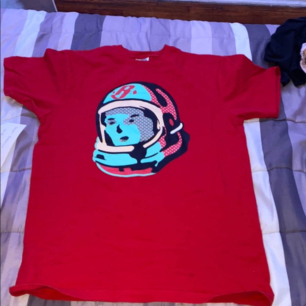 Red short sleeve billionaire boys club shirt